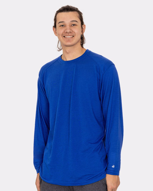 Badger Triblend Performance Long Sleeve T-Shirt - 4944