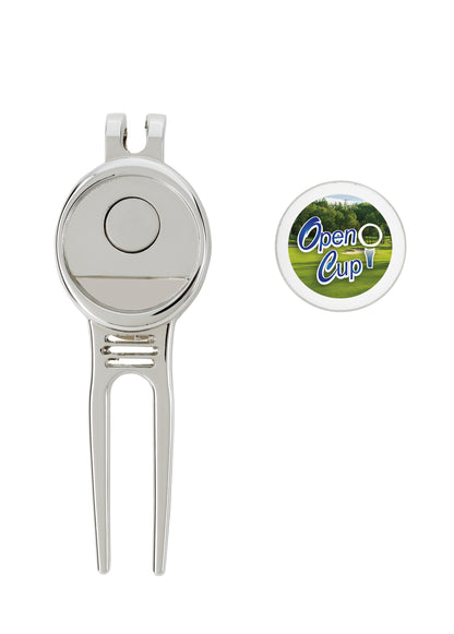 Good Value Golfers Divot Tool with Ball Marker-62253