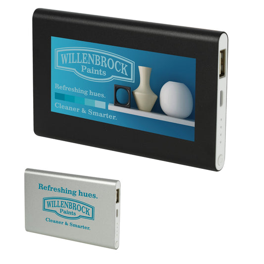 Good Value Compact Aluminum Power Bank 4000 mAh-32028