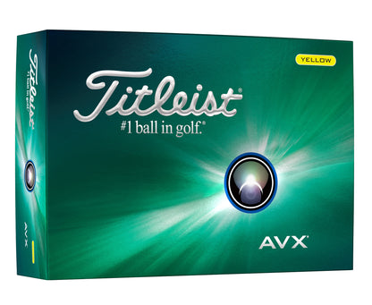 Titleist AVX Yellow Std Serv-62478
