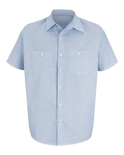 Men's Industrial Stripe Work Shirt