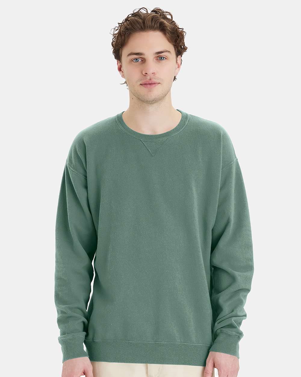 ComfortWash by Hanes Garment-Dyed Crewneck Sweatshirt - GDH400