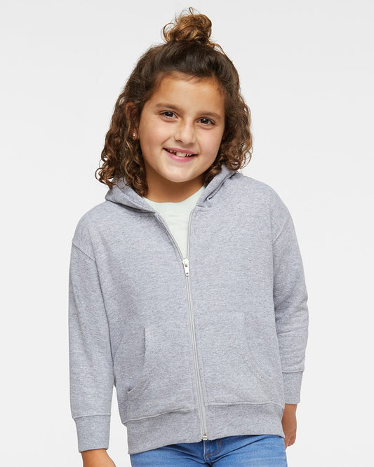 Rabbit Skins Toddler Full-Zip Fleece Hoodie - 3346