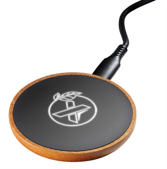 SCX Innovative Design Maple Wood 10W Wireless Charger-32486