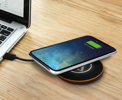 SCX Innovative Design Maple Wood 10W Wireless Charger-32486
