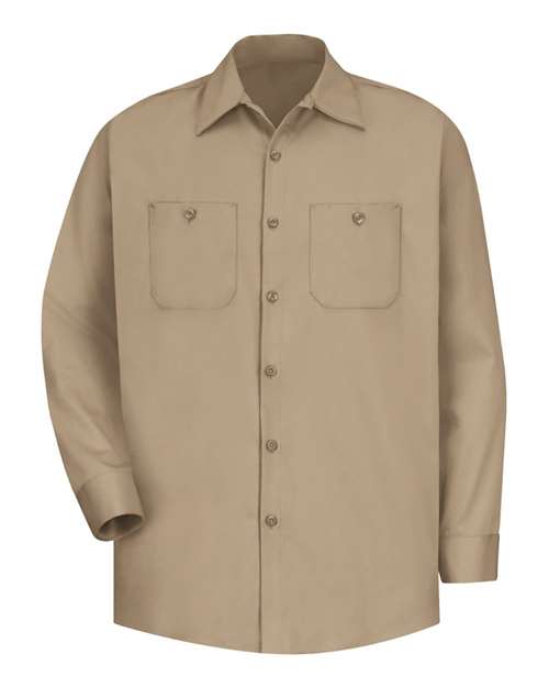 Men's Tall Cotton Uniform Shirt