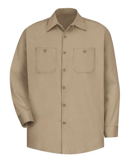 Men's Tall Cotton Uniform Shirt