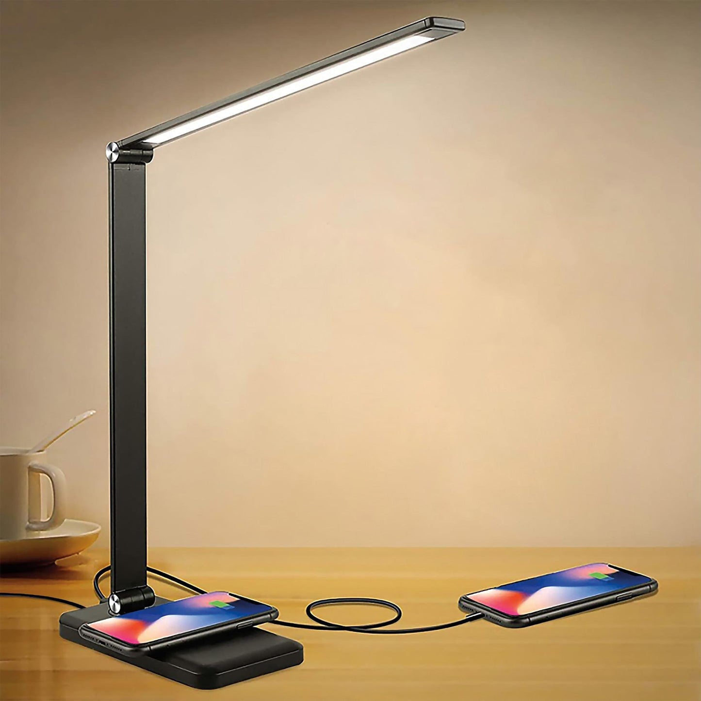 SCX Innovative Design 5W Wireless Charging LED Desk Lamp-32501