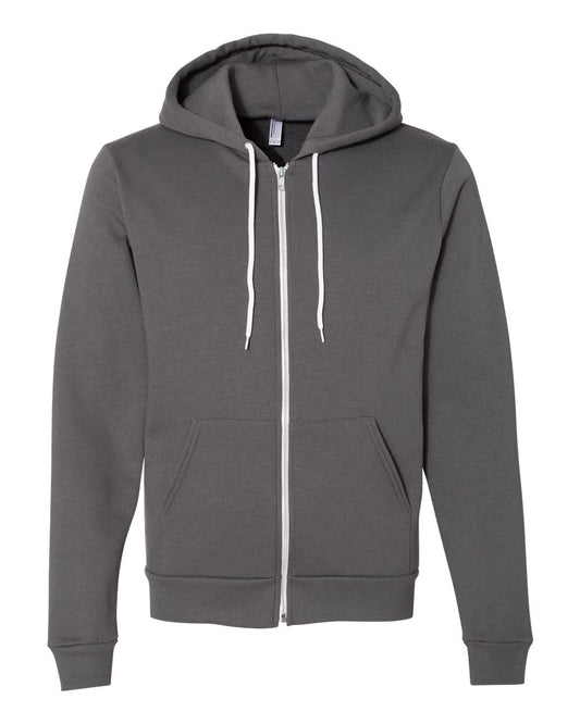 American Apparel USA-Made Flex Fleece Full-Zip Hoodie - F497US