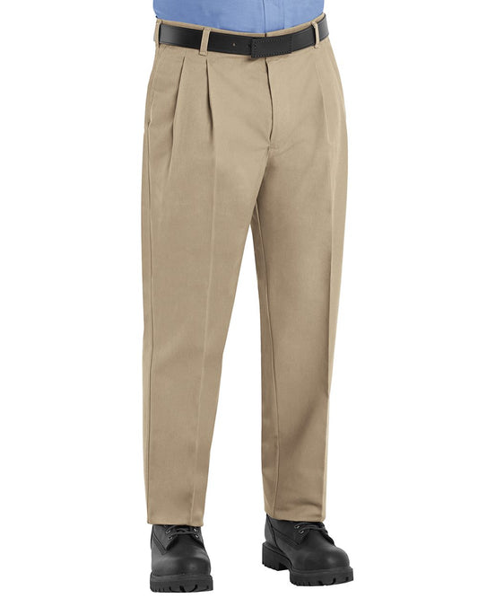 Red Kap Pleated Twill Slacks - Odd & Extended Sizes - PT38ODD