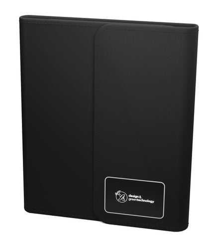 SCX Innovative Design Wireless Charging Notebook A5 with Power Bank 4000 mAh-32507