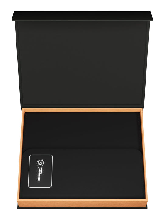 SCX Innovative Design Wireless Charging Notebook A5 with Power Bank 4000 mAh-32507