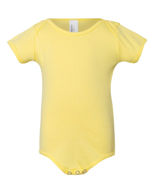 American Apparel Infant Baby Rib Onesie - 4001W