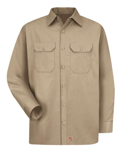Men's Tall Utility Long Sleeve Work Shirt