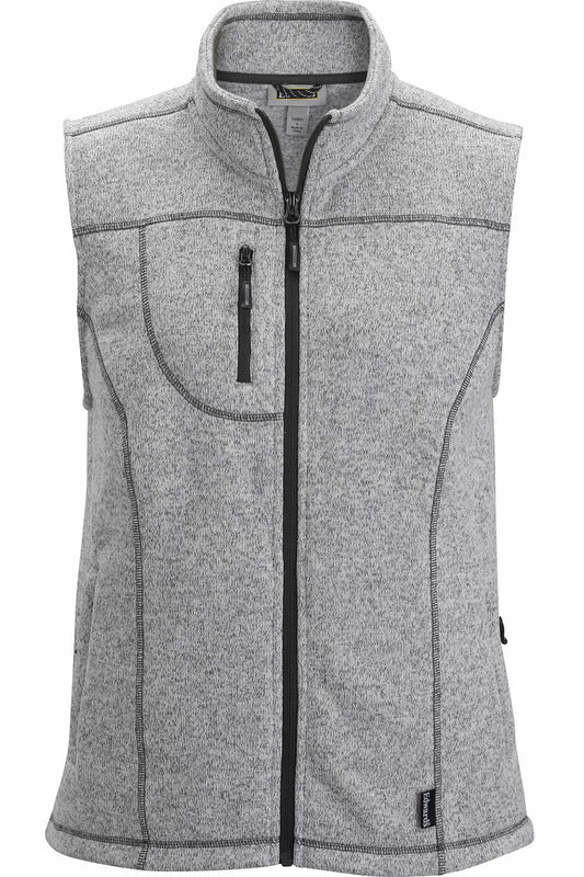 Womens Sweater Knit Fleece Vest - 6463