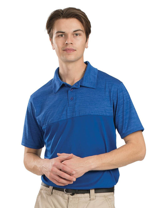 Augusta Sportswear Shadow Tonal Heather Polo - 5412