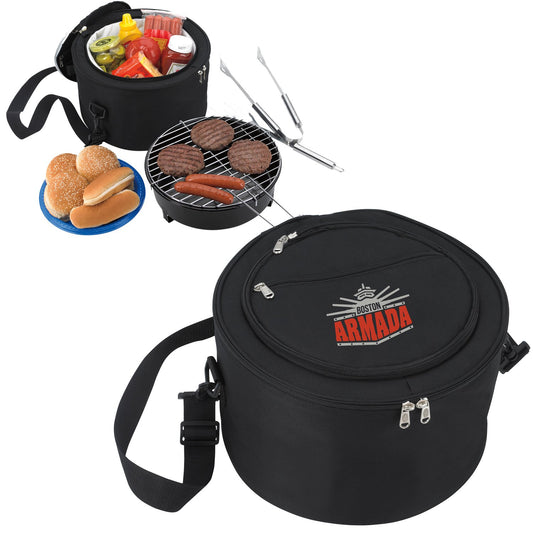 Koozie Portable BBQ with Cooler Bag-26021