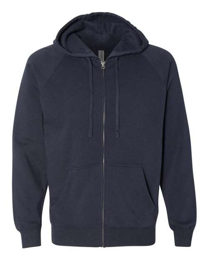 Unisex Special Blend Raglan Full-Zip Hooded Sweatshirt