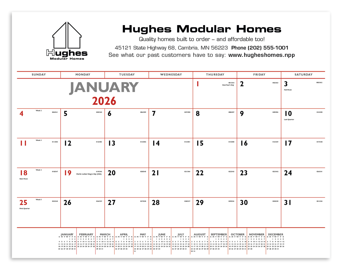 Triumph Calendars Red  Black Desk Pad-6500