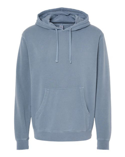 Unisex Midweight Pigment-Dyed Hooded Sweatshirt