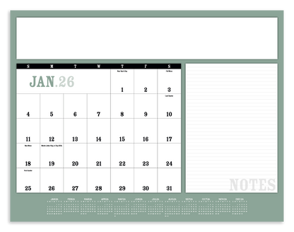 Triumph Calendars Notes Desk Pad-6515