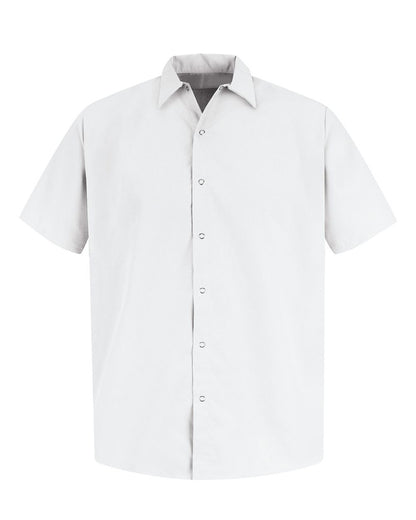 Red Kap Specialized Pocketless Polyester Work Shirt - SS26