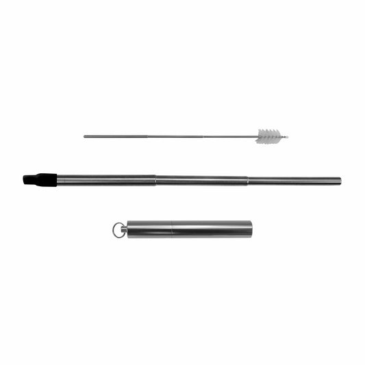 Telescopic Straw Stainless Steel In Aluminum Case-CDKW063