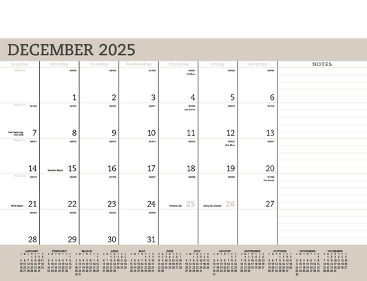 Triumph Calendars Vinyl Desk Pad-6550