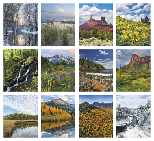 Triumph Calendars Scenic Desk Pad-6551