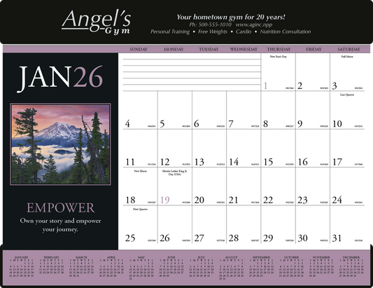 Triumph Calendars Motivations Desk Pad-6552