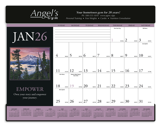 Triumph Calendars Motivations Desk Pad-6552