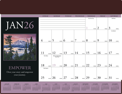 Triumph Calendars Motivations Desk Pad-6552