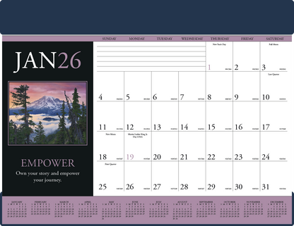 Triumph Calendars Motivations Desk Pad-6552