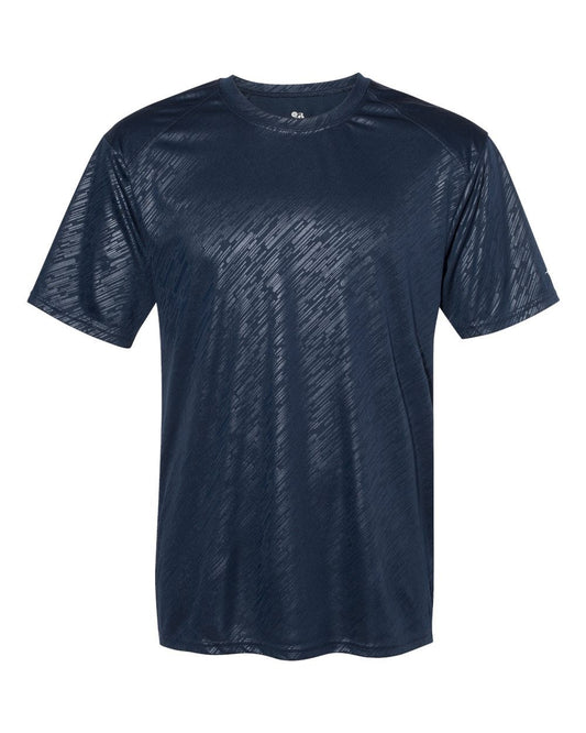 Badger Line Embossed T-Shirt - 4131