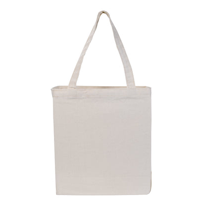 Patriotic Gusseted Cotton Tote-VBAG111