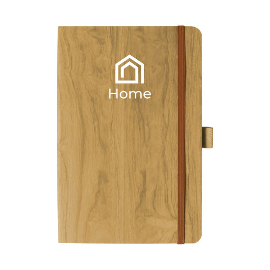Good Value SoftTouch Wood Grain Journal-VBUS018