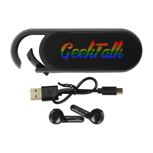 Sync Truly Wireless Earbuds and Bluetooth Speaker Set-CTEK046