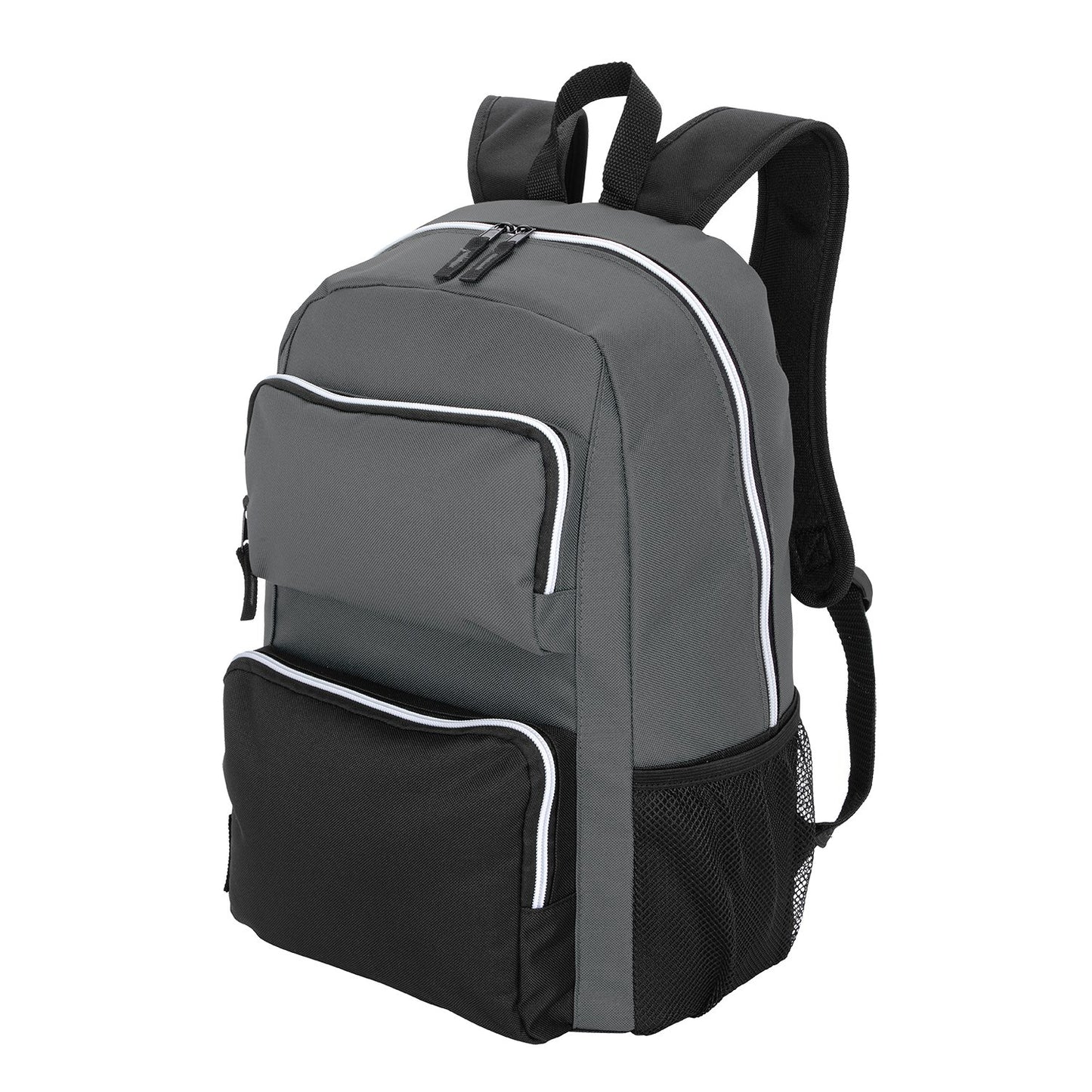 RPET DoublePocket Computer Backpack-VBAG120