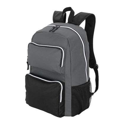 RPET DoublePocket Computer Backpack-VBAG120