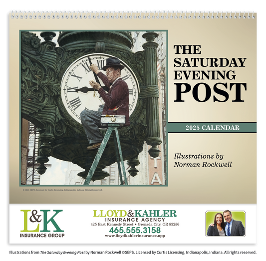 Triumph Calendars The Saturday Evening Post Illustrations by Norman Rockwell Calendar-1101
