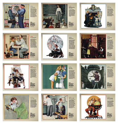 Triumph Calendars The Saturday Evening Post Illustrations by Norman Rockwell Calendar-1101
