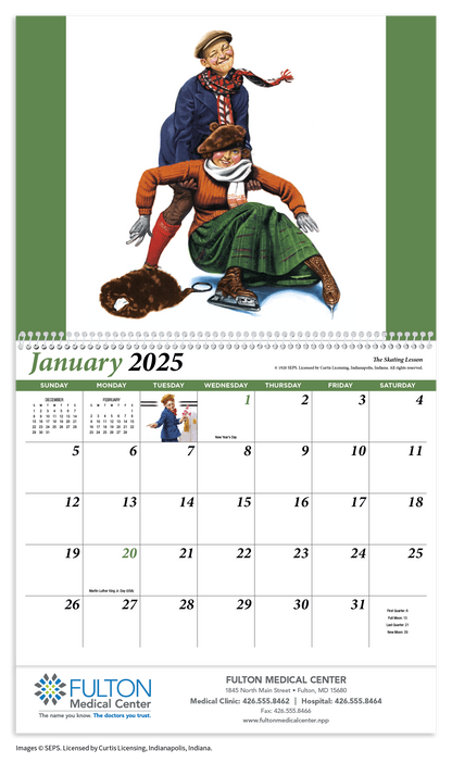 HotLine Products Rockwell Pharmacy Special Markets Calendar-123