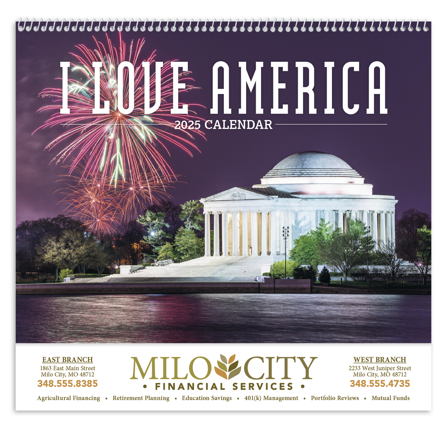 Triumph Calendars I Love America Calendar-1452