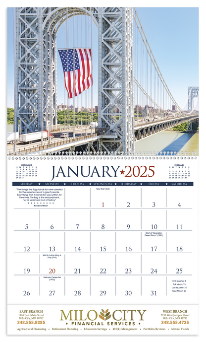 Triumph Calendars I Love America Calendar-1452