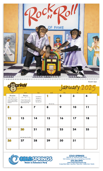 Triumph Calendars Monkey Business Calendar-1552