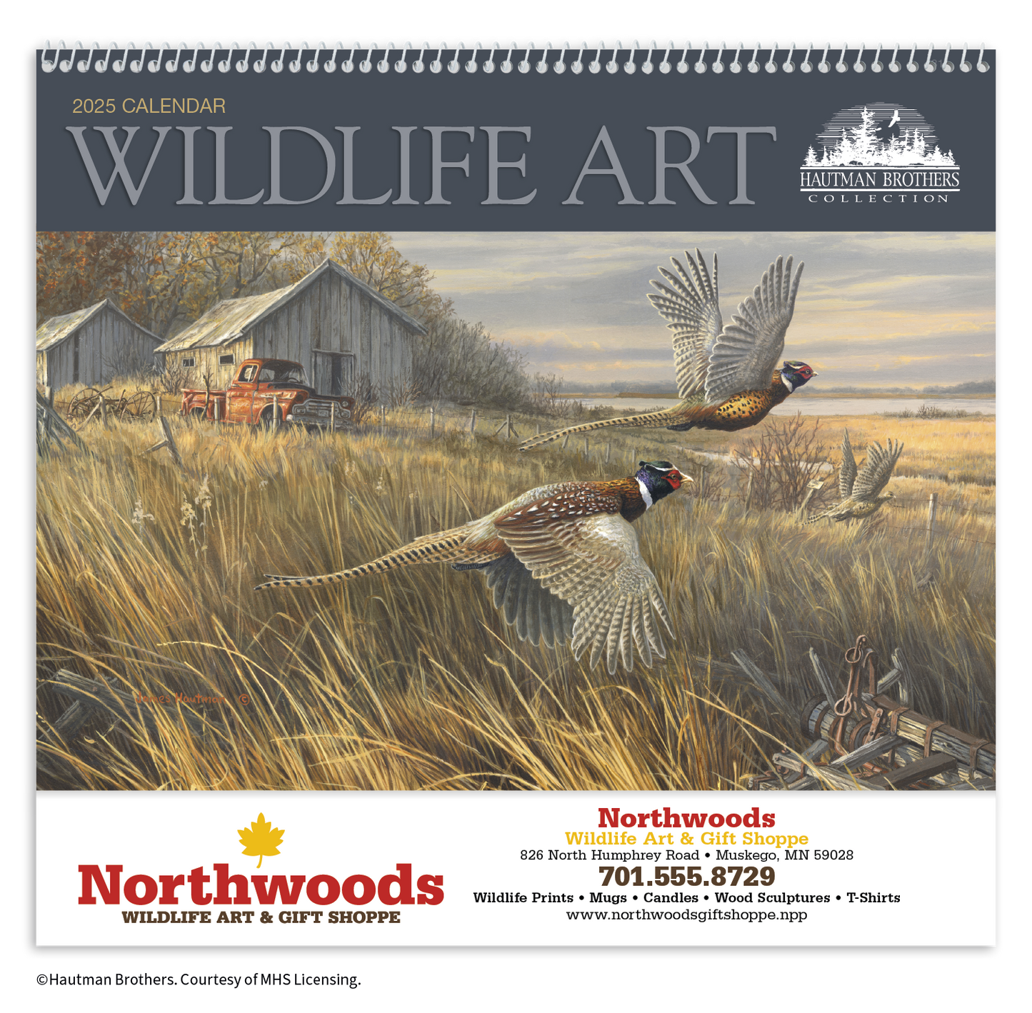 Triumph Calendars Wildlife Art by the Hautman Brothers Calendar-1811