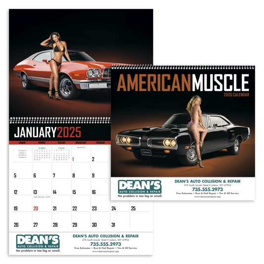 Triumph Calendars American Muscle Calendar-1854