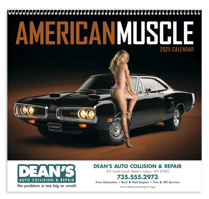 Triumph Calendars American Muscle Calendar-1854