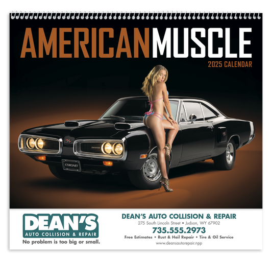 Triumph Calendars American Muscle Calendar-1854