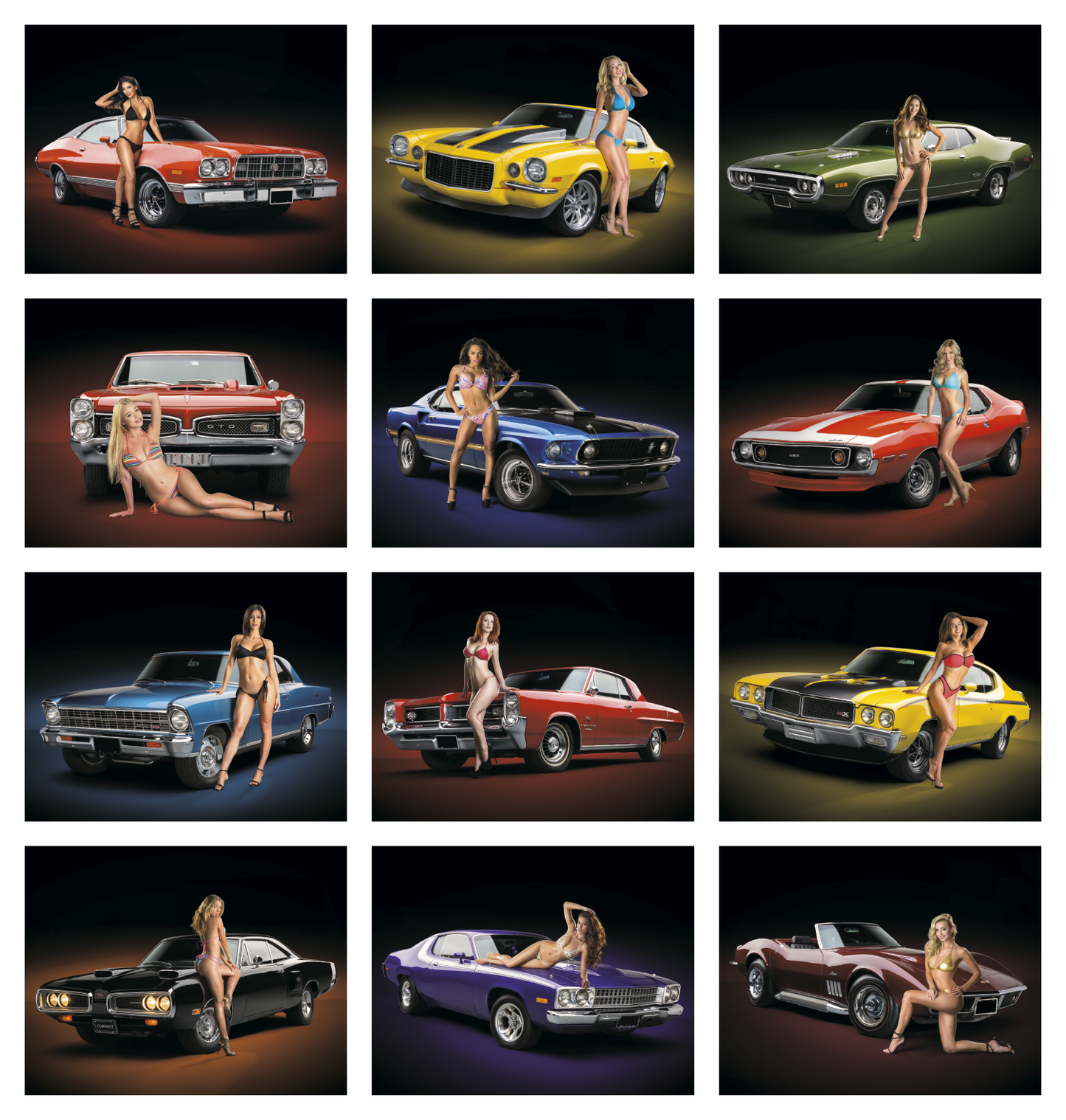 Triumph Calendars American Muscle Calendar-1854
